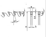 873 Saw blades for panel sizing machines / TCG - Image 2