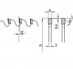 A898 Diamond saw blade for composite materials boards / solid surface / TCG - Image 3