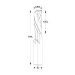 SC3000 Single flute compression router bits - Image 3
