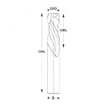 SC3100 Double flute compression router bits - Image 3