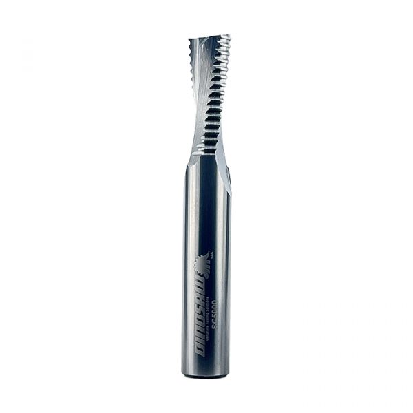 Series 5000 Double flute upcut Slow Helix Roughing bits