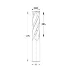 SC9000 Four Flute upcut Fastcut Rougher/Finisher - Image 3